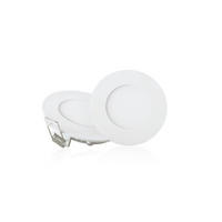 LED PANEL - bela, Osnovno, metal/plastika (8,3/1,3cm)