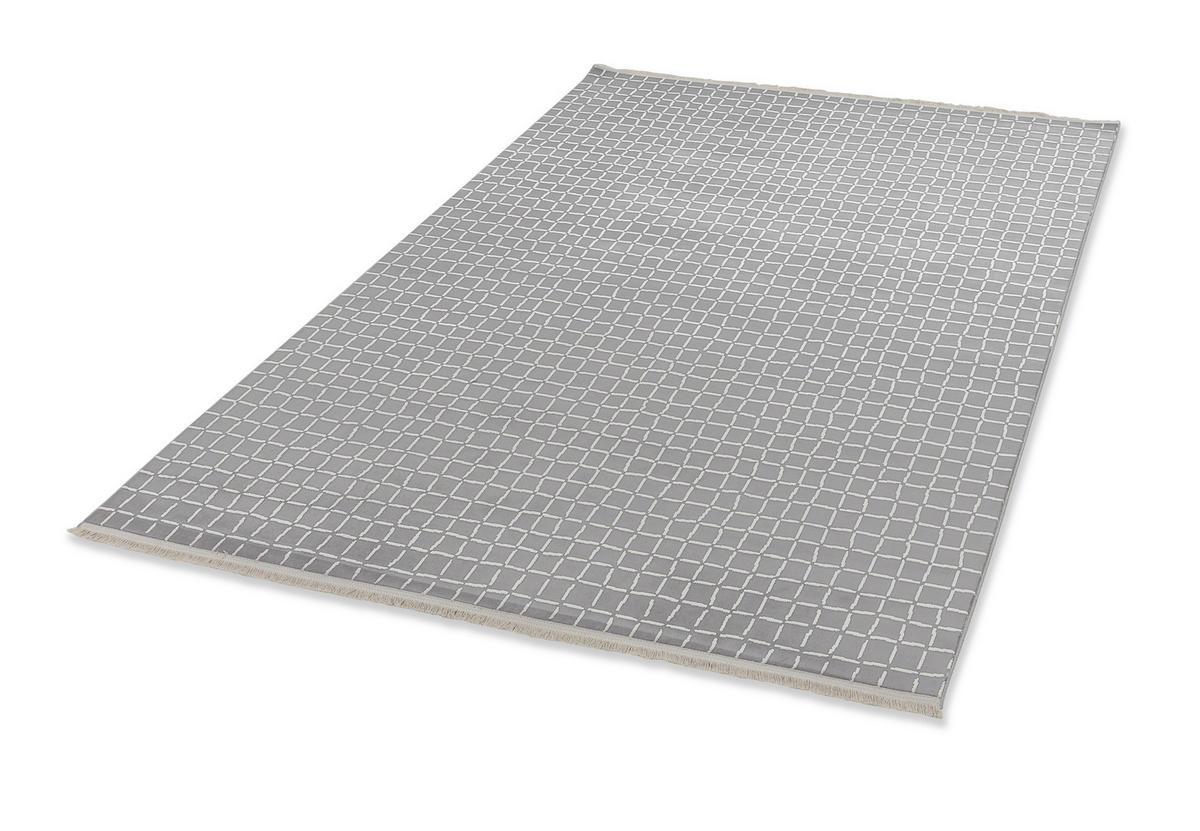 WEBTEPPICH 200/290 cm Magic Silberfarben  - Silberfarben, Basics, Textil (200/290cm) - Schöner Wohnen