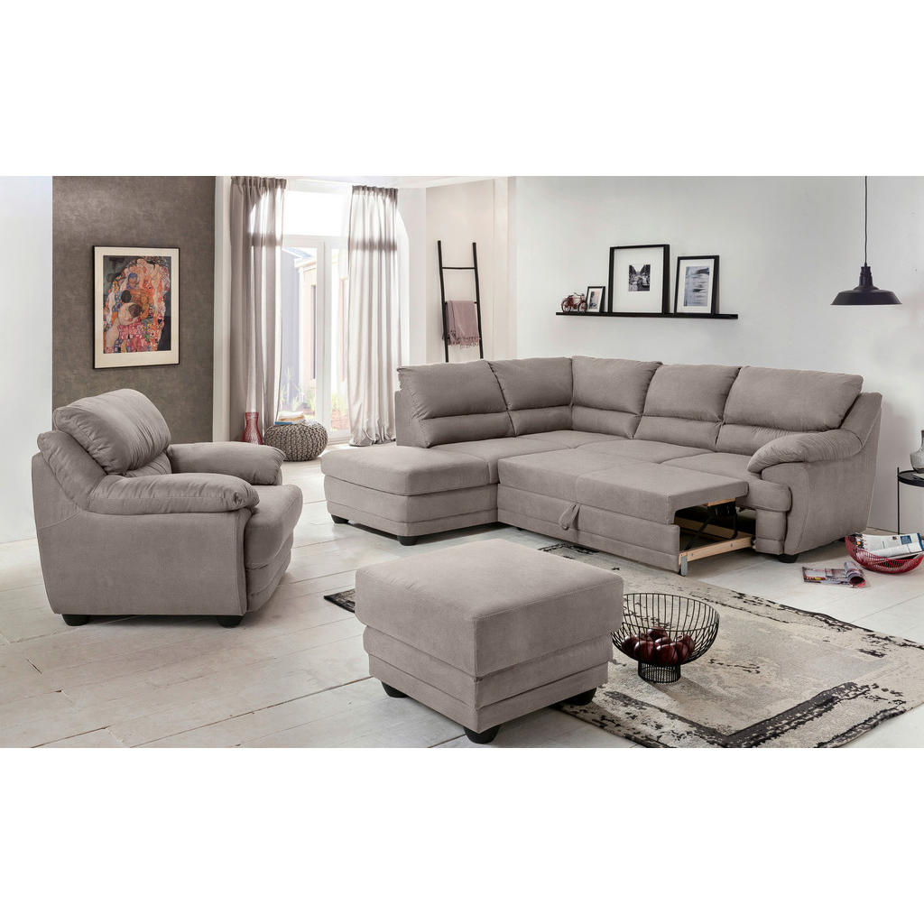 Thumbnail - Livetastic Sessel, Schlamm, Textil, 117x97x100 cm, Made in EU, Stoffauswahl, erweiterbar (Typenauswahl), Wohnzimmer, Ses...