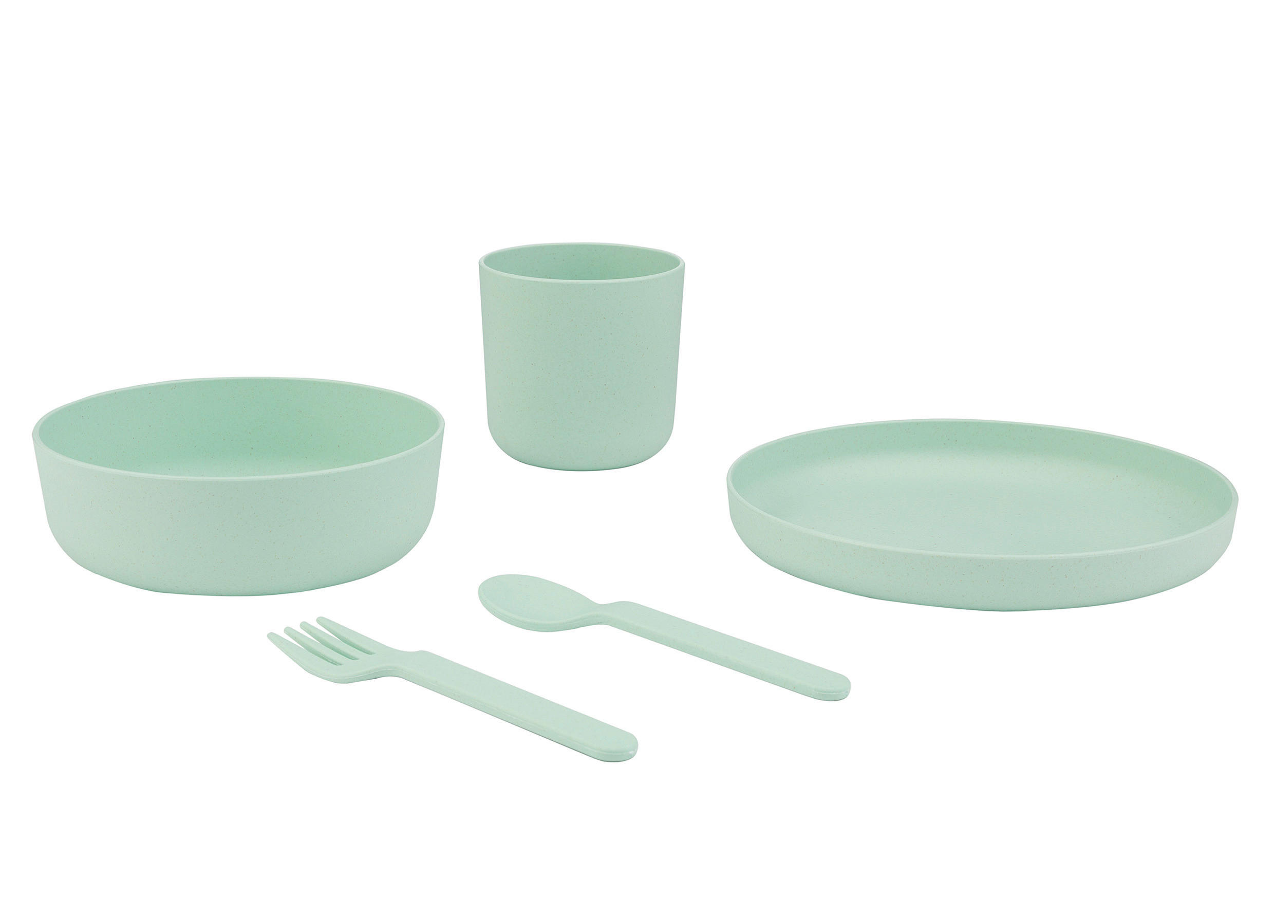 SET DJEČJEG POSUĐA - boje kadulje, Natur, prirodni materijali - Avelia