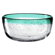 OLIVENSCHALE - Transparent/Grün, Trend, Glas (13/6cm) - Leonardo