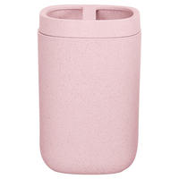 POHÁR NA ZUBNÉ KEFKY ružová - ružová, Basics, plast (8/10/8cm) - Kleine Wolke