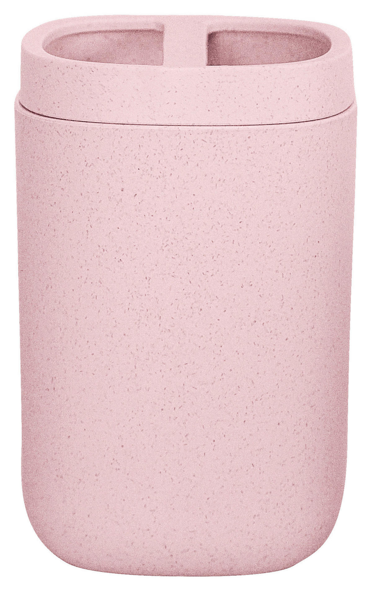 POHÁR NA ZUBNÉ KEFKY ružová - ružová, Basics, plast (8/10/8cm) - Kleine Wolke