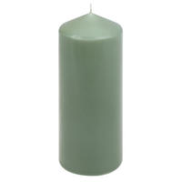 KERZE - Salbeigrün, Basics, Paraffin (7,7/20,0cm) - Steinhart