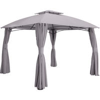 PAVILJON - siva/antracit, Osnovno, tekstil/metal (400/270/300cm) - Ambia Garden