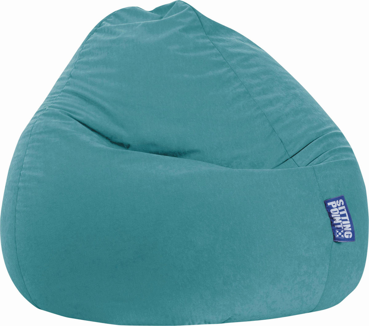 SITZSACK 300 l  - Smaragdgrün, Design, Textil (80/130/80cm)