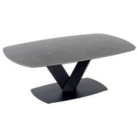 MĂSUȚĂ DE CAFEA metal, sticlă, ceramică 120/70/43 cm   - antracit/negru, Design, ceramică/sticlă (120/70/43cm) - Carryhome