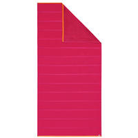 STRANDTUCH Pink, Orange 90/180 cm  - Pink/Orange, Trend, Textil (90/180cm) - S. Oliver