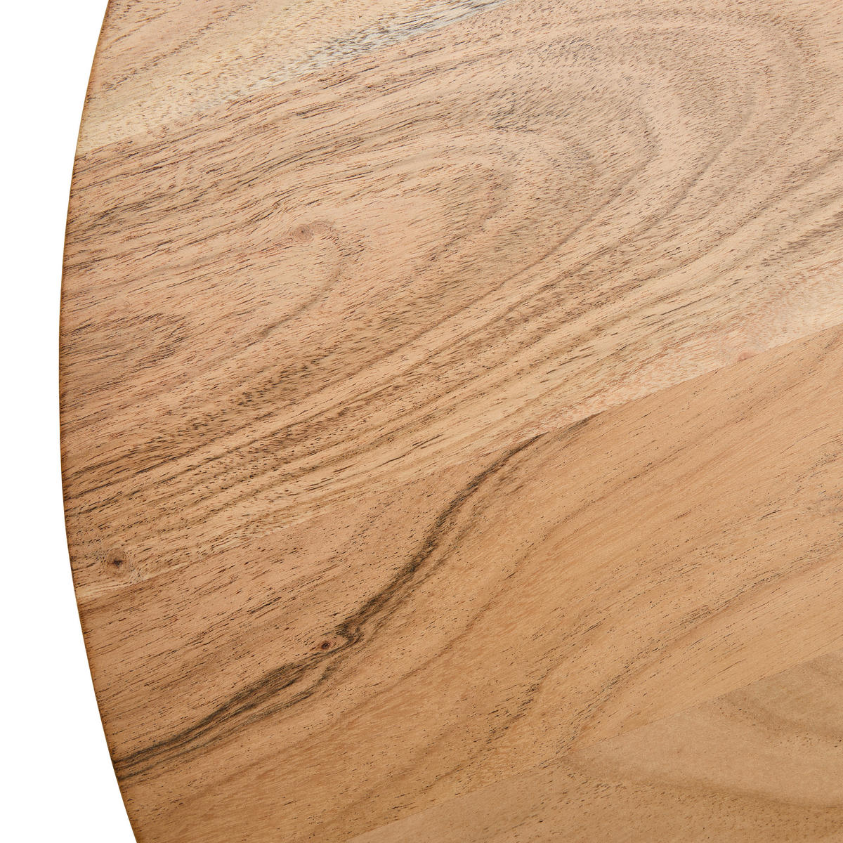 COUCHTISCHSET Akazie vollmassiv rund Naturfarben  - Naturfarben, Design, Holz/Metall (70/50/70/50/45/42cm) - Livetastic