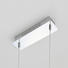 LED-HÄNGELEUCHTE - Chromfarben, LIFESTYLE, Glas/Metall (90/40/150cm) LED-HÄNGELEUCHTE - Chromfarben, LIFESTYLE, Glas/Metall (90/40/150cm)