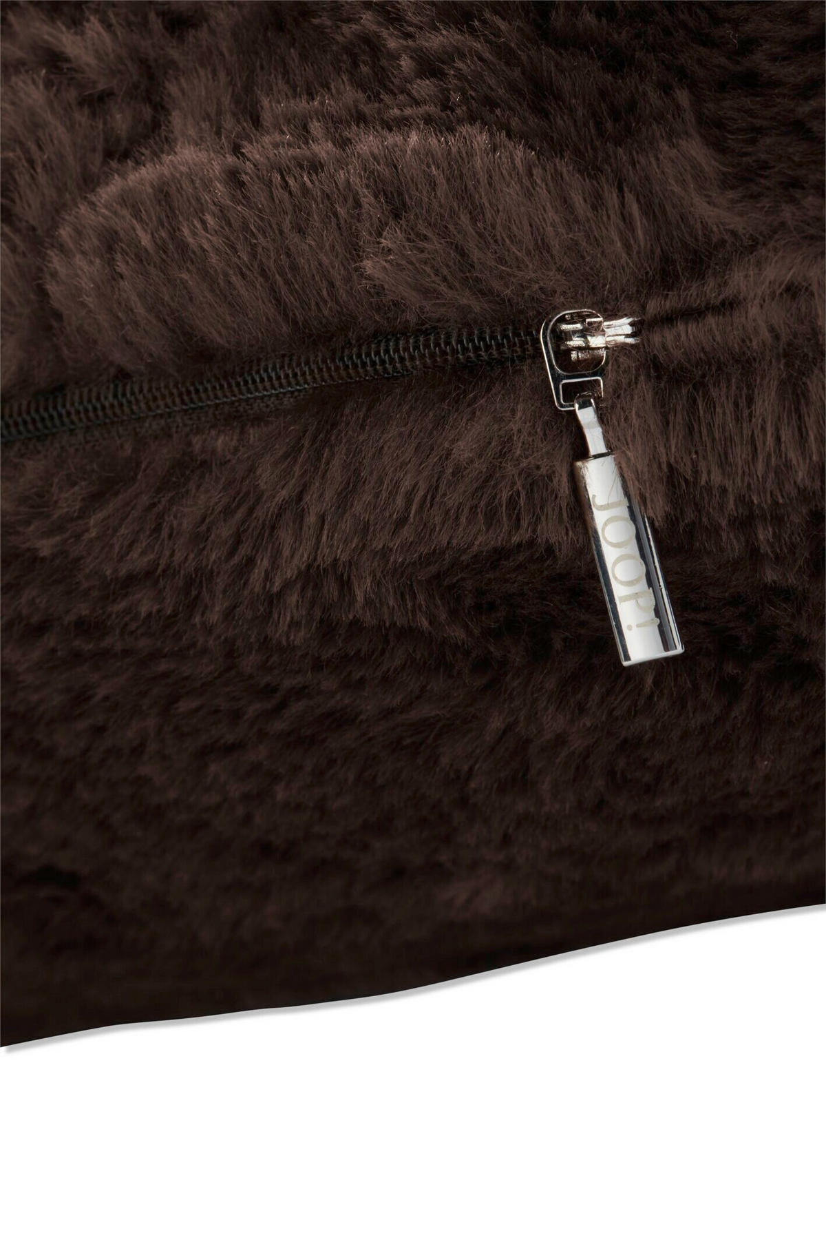 KISSENHÜLLE J! Cozy Cornflower umbra 50/50 cm  - Braun, Design, Textil (50/50cm) - Joop!