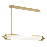 LED-HÄNGELEUCHTE    - Goldfarben, Konventionell, Glas/Metall (16/12,2/13,8cm) - Elstead Lighting