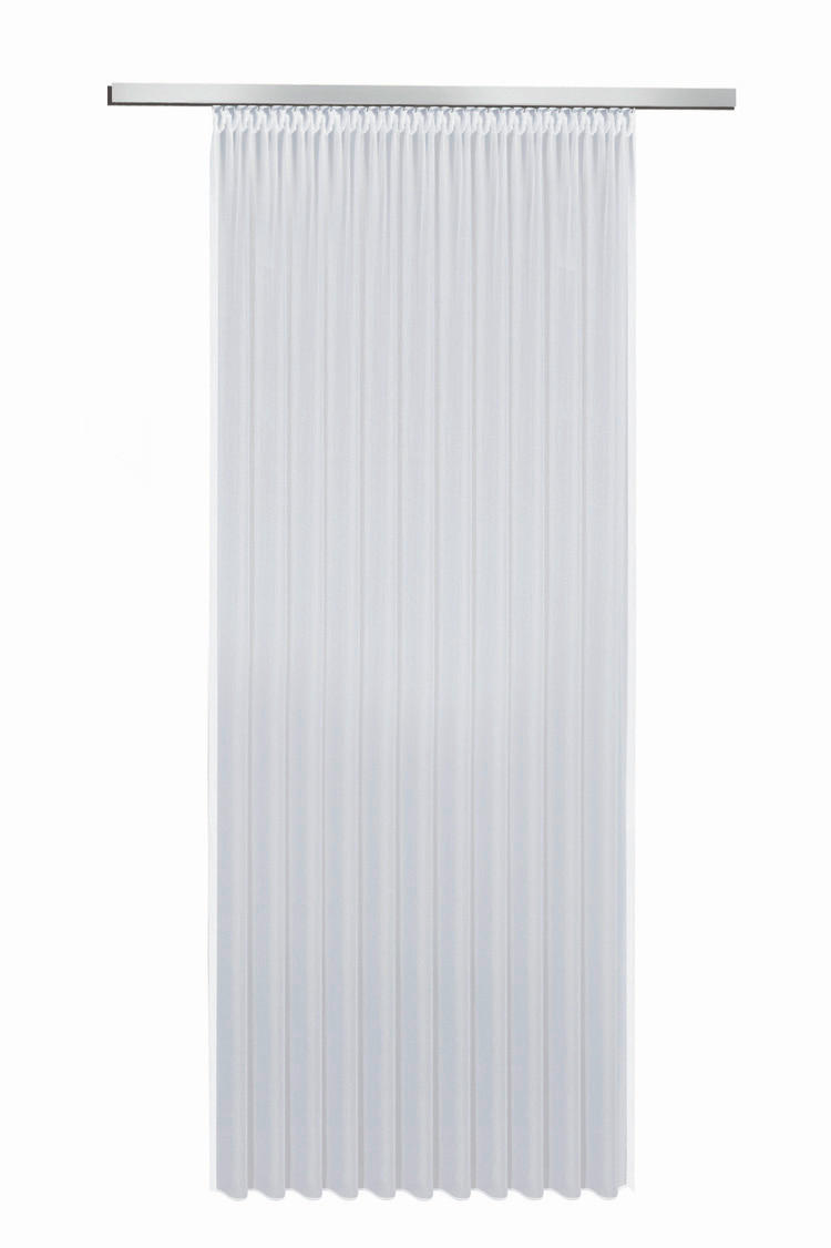 FERTIGSTORE  transparent  300/245 cm   - Weiß, Basics, Textil (300/245cm)