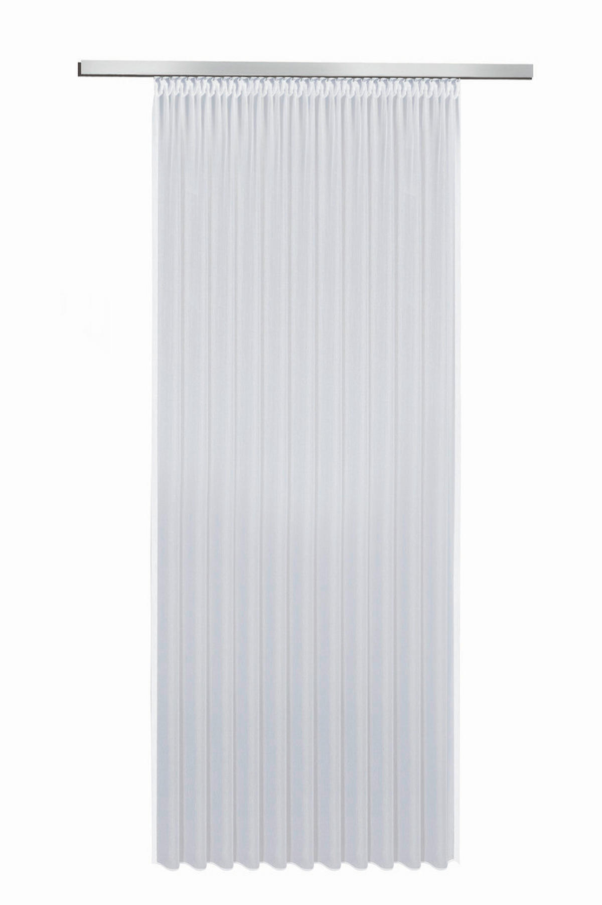 FERTIGSTORE  transparent  300/245 cm   - Weiß, Basics, Textil (300/245cm)