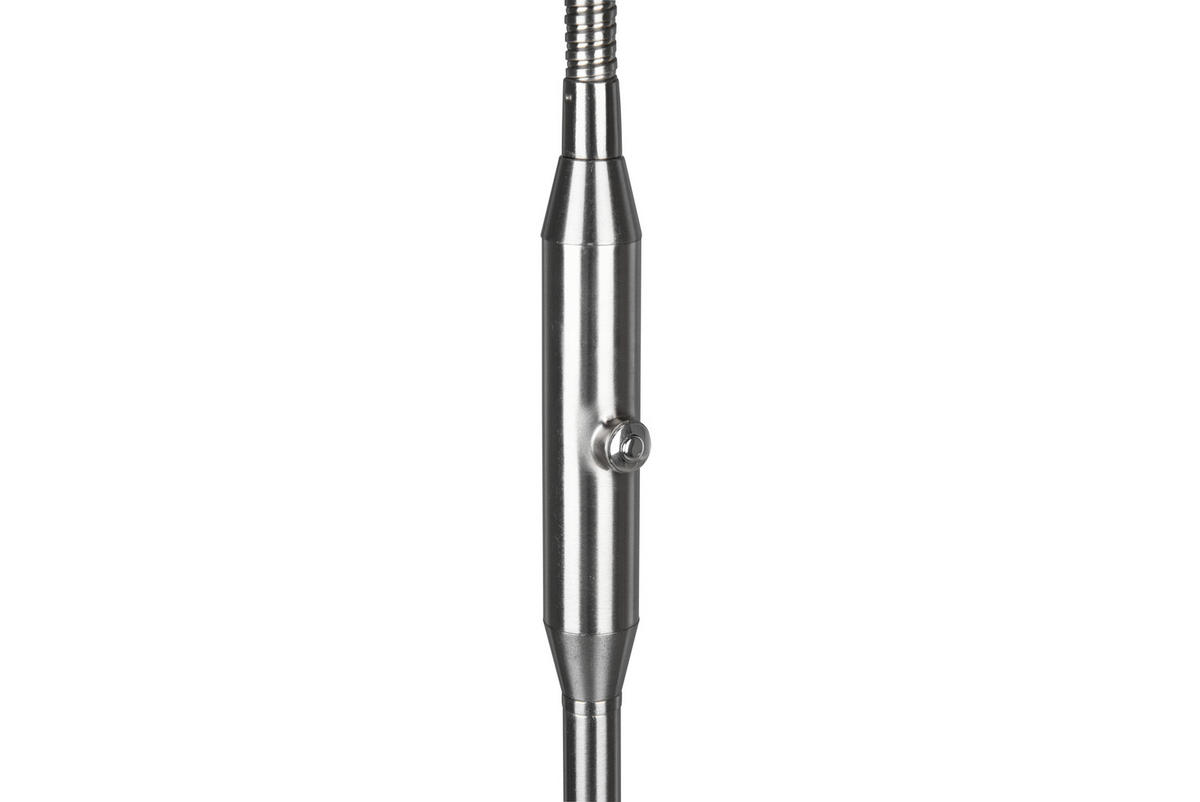 LED-STEHLEUCHTE - Nickelfarben, Basics, Metall (145/25/50cm) - Trio Leuchten