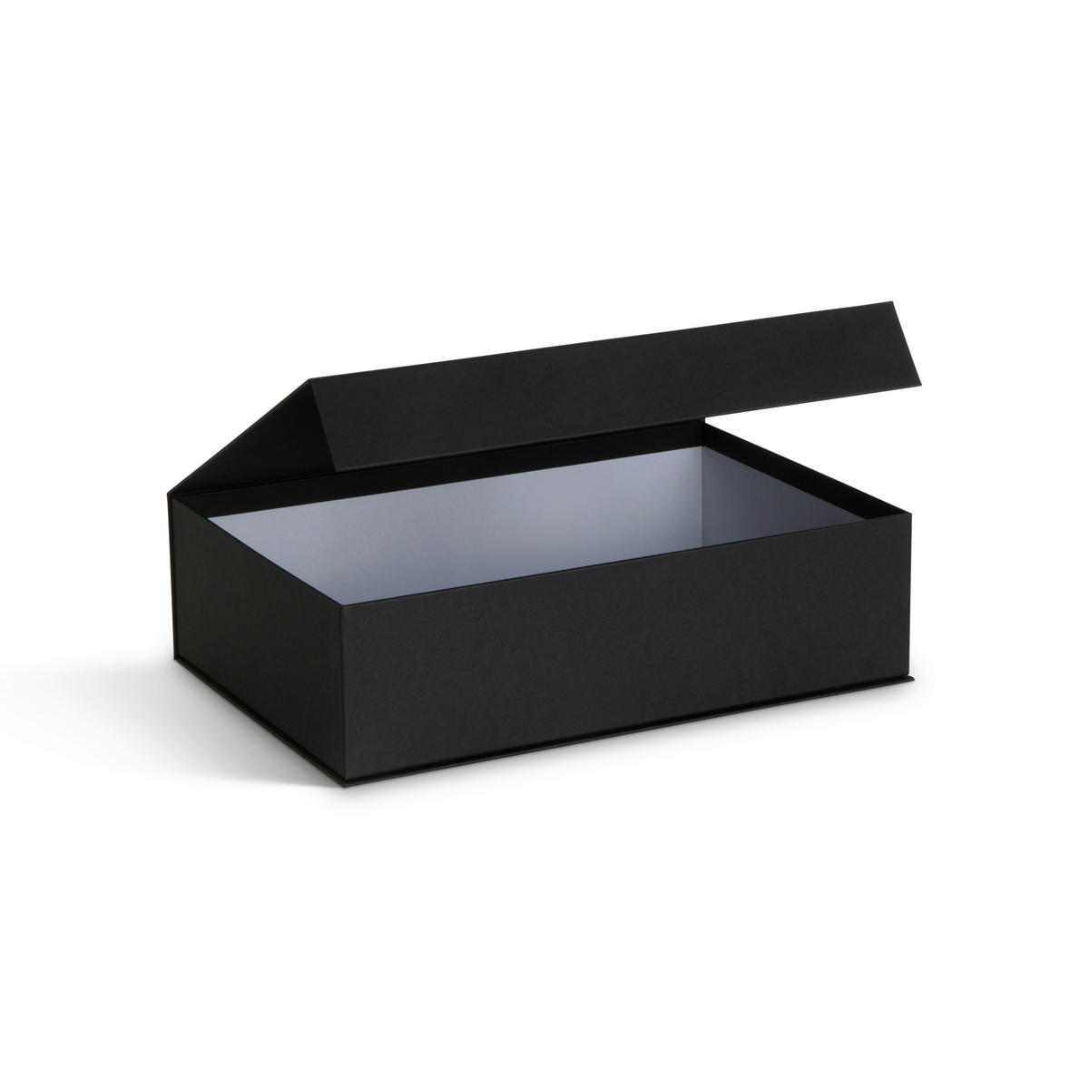 AUFBEWAHRUNGSBOX    25/36.5/10.5 cm  - Schwarz, Basics, Karton/Papier (25/36.5/10.5cm)
