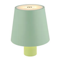 NAMIZNA SVETILKA ZA POLNJENJE  VANNIE      10,6/13 cm       - bela/svetlo zelena, Trend, kovina/umetna masa (10,6/13cm) - Globo