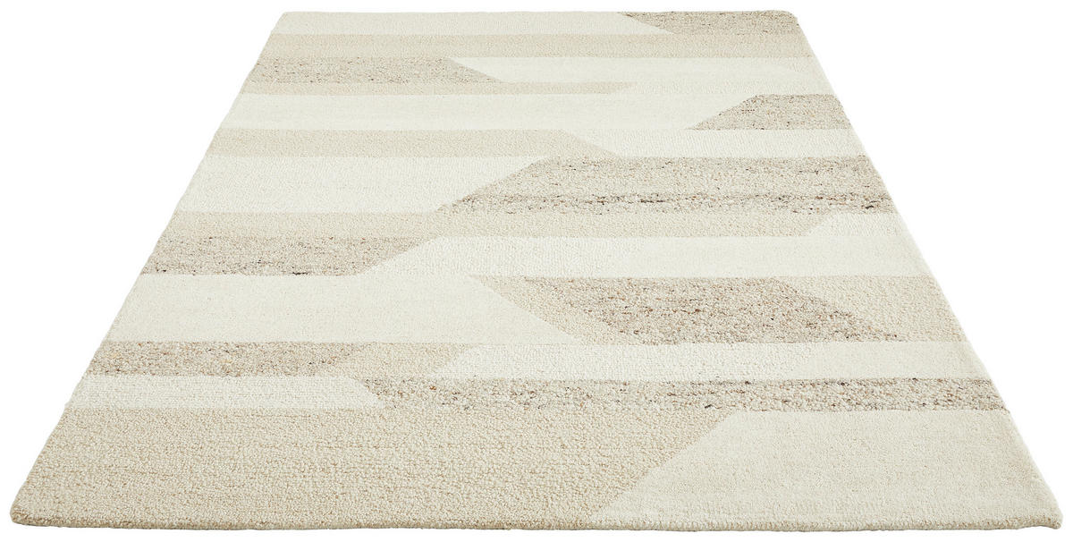 WOLLTEPPICH 130/190 cm Beige  - Beige, Design, Textil (130/190cm) - Linea Natura
