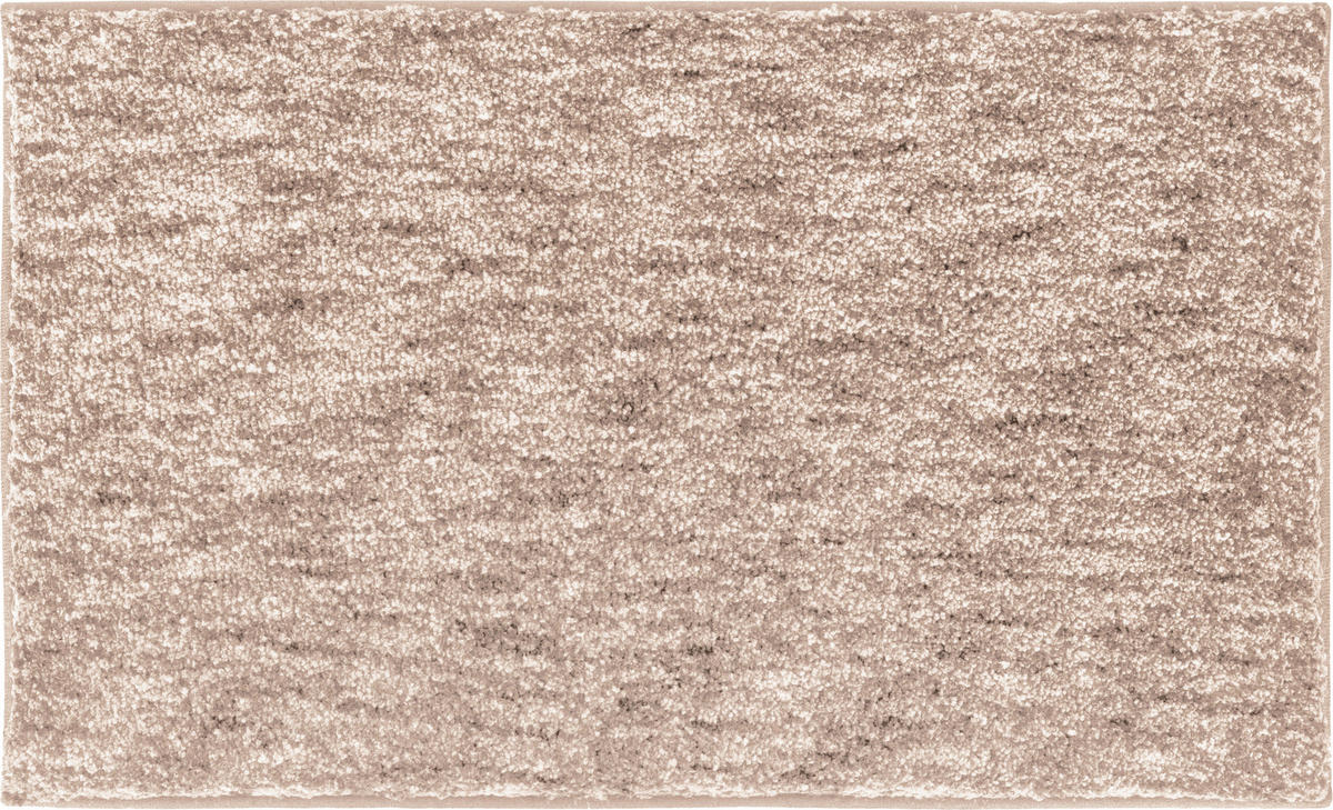 BADTEPPICH Mirage Taupe 60/100 cm  - Taupe, Basics, Kunststoff/Textil (60/100cm) - Grund