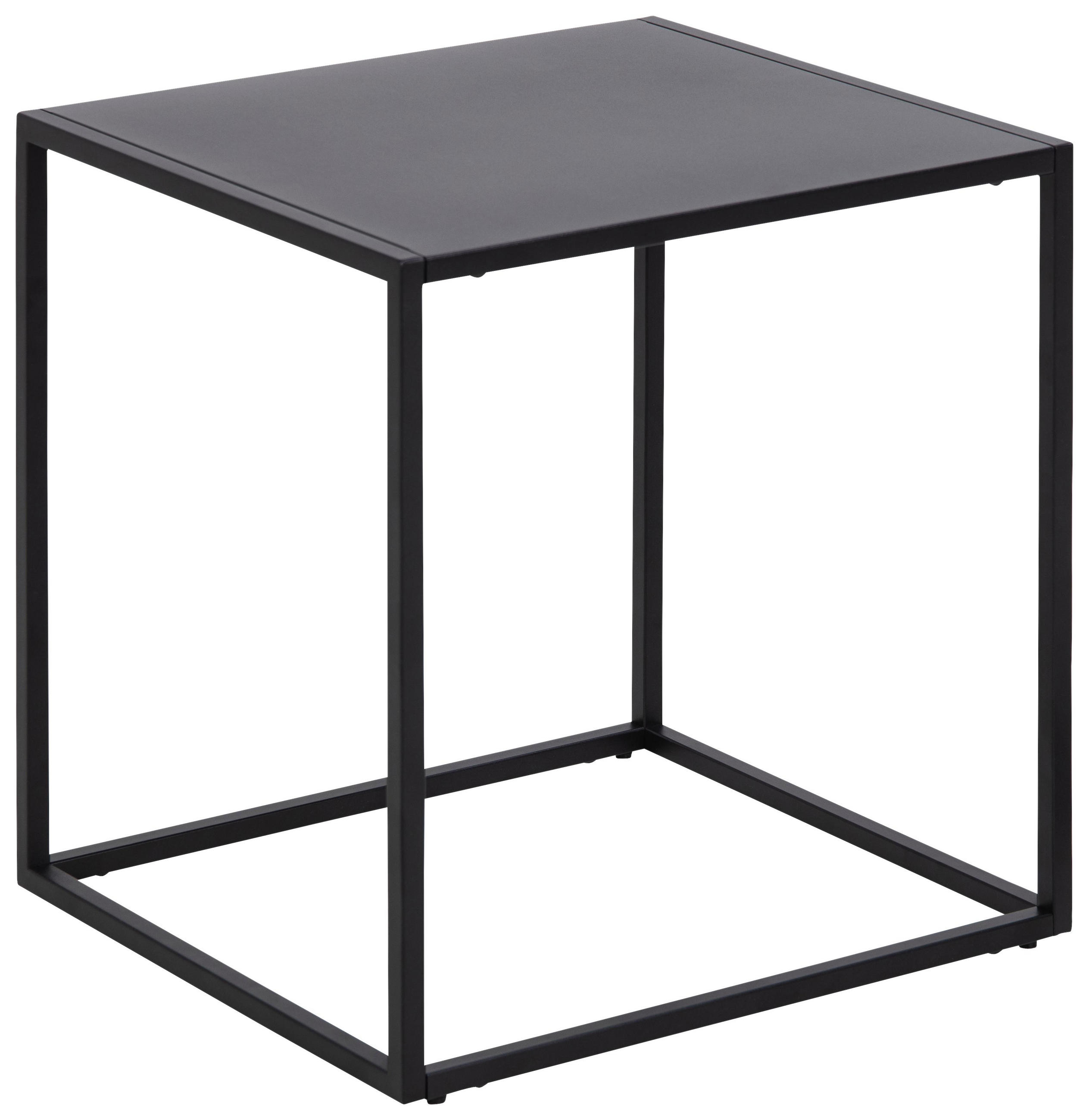 Beistelltisch in Metall 40/40/47 cm