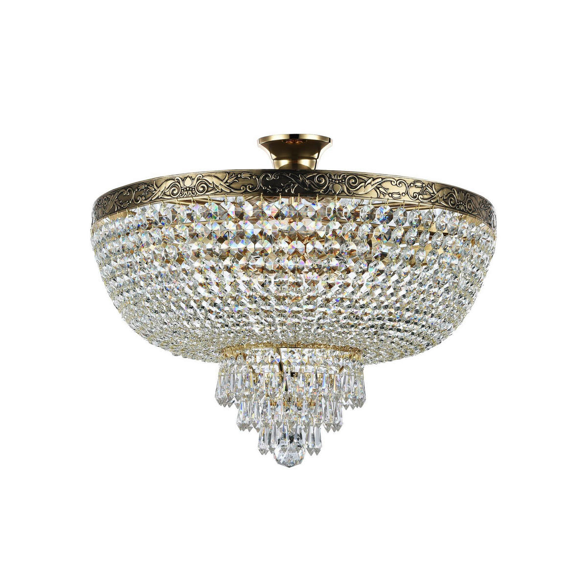 TAKKRONA Royal Classic 50/38 cm  - guldfärgad, Trend, metall (50/38cm) - MAYTONI