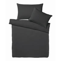 KOPFKISSENBEZUG Uno 50/70 cm  - Anthrazit, Basics, Textil (50/70cm) - Dieter Knoll