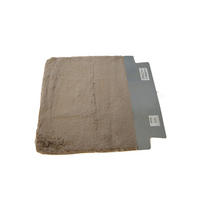 FÜRDŐSZOBASZŐNYEG   taupe   - taupe, Basics, textil (60/2/60cm)