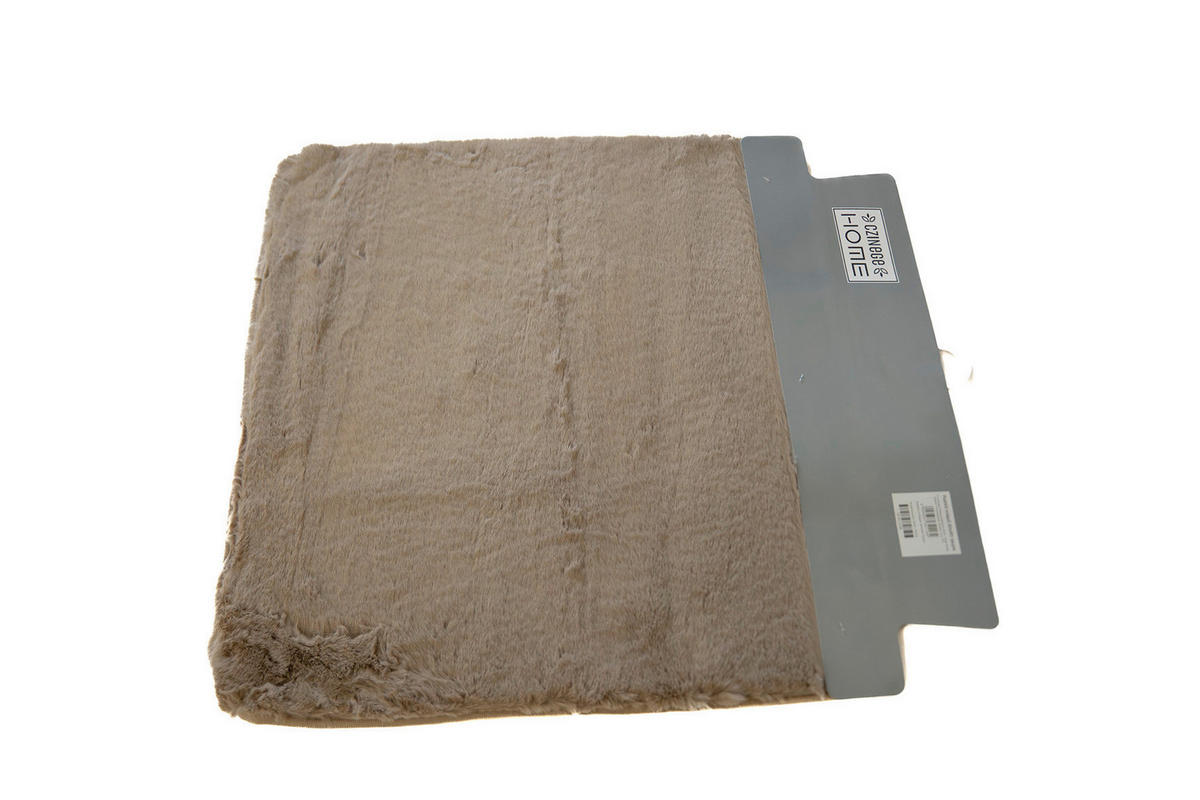 FÜRDŐSZOBASZŐNYEG   taupe   - taupe, Basics, textil (60/2/60cm)