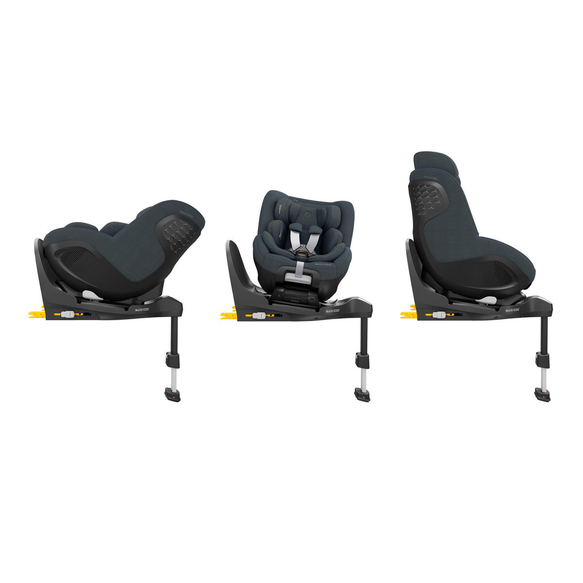 BAKÅTVÄND BILBARNSTOL Mica 360 Pro  - mörkgrå, Basics, metall/textil (44,2/67/74,5cm) - Maxi Cosi Pro