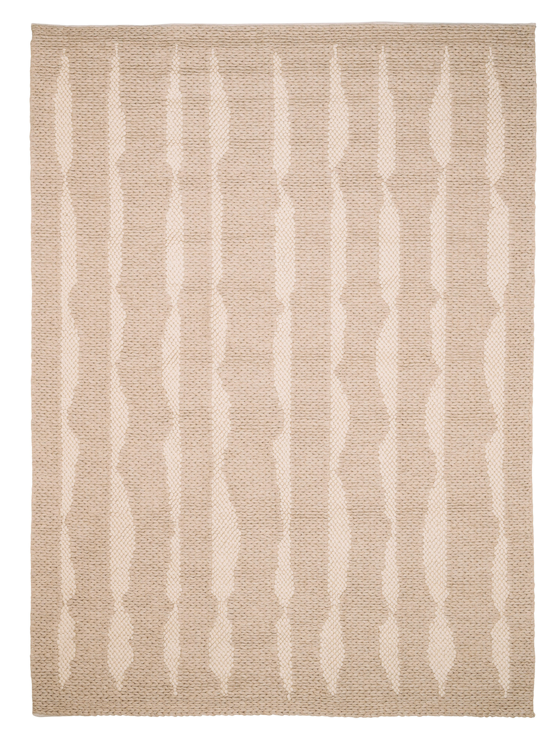 HANDWEBTEPPICH 160/230 cm Beige  - Beige, Natur, Textil (160/230cm) - Linea Natura