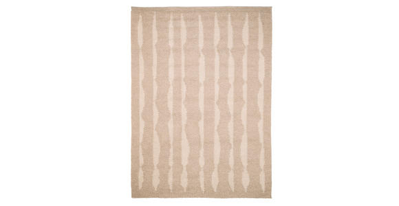 HANDWEBTEPPICH 130/190 cm Beige  - Beige, Natur, Textil (130/190cm) - Linea Natura
