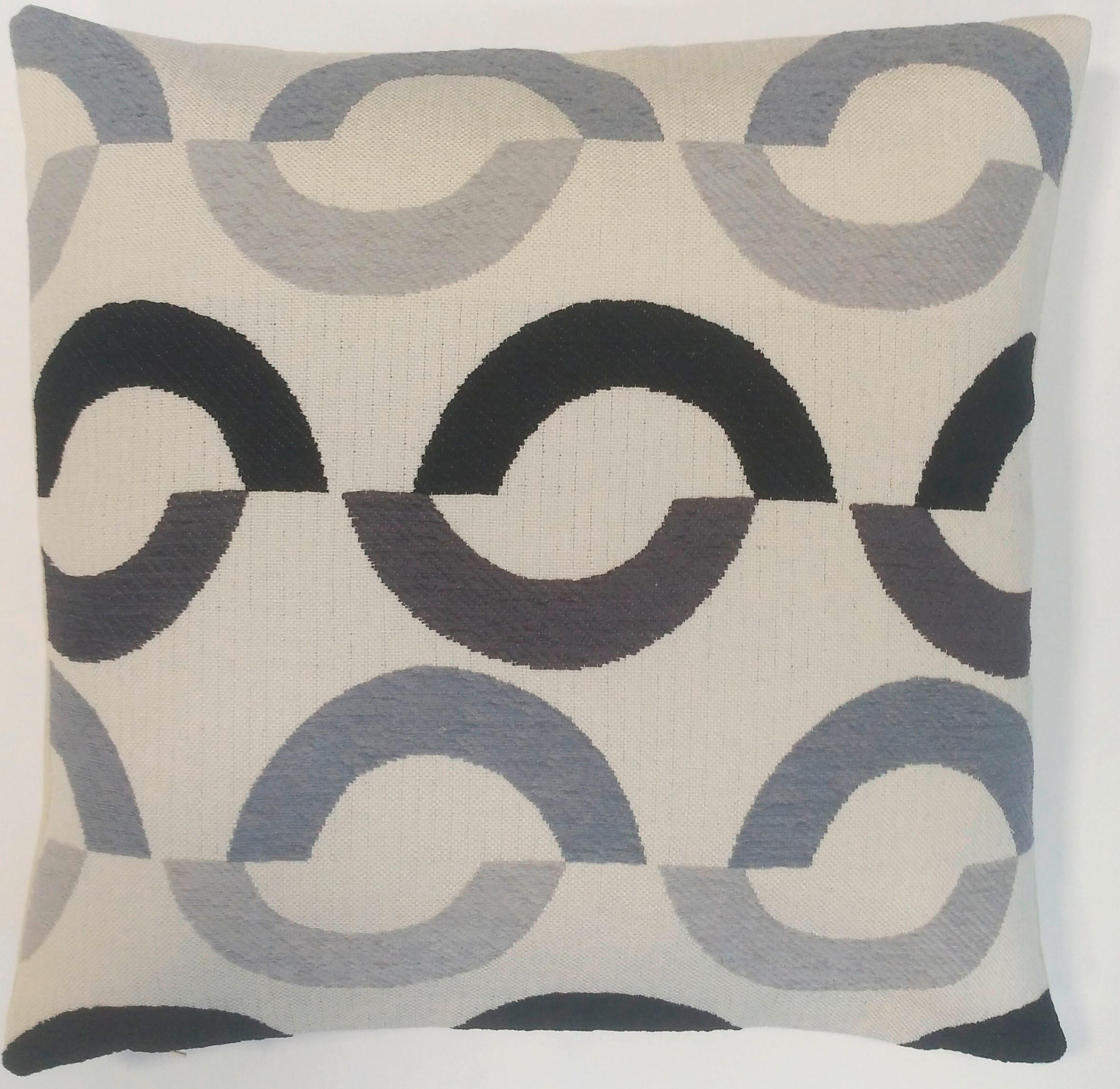 DEKORAČNÍ POLŠTÁŘ 50/50 cm - antracitová, Basics, textil (50/50cm) - Novel