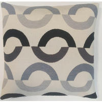 DEKORAČNÍ POLŠTÁŘ 50/50 cm - antracitová, Basics, textil (50/50cm) - Novel