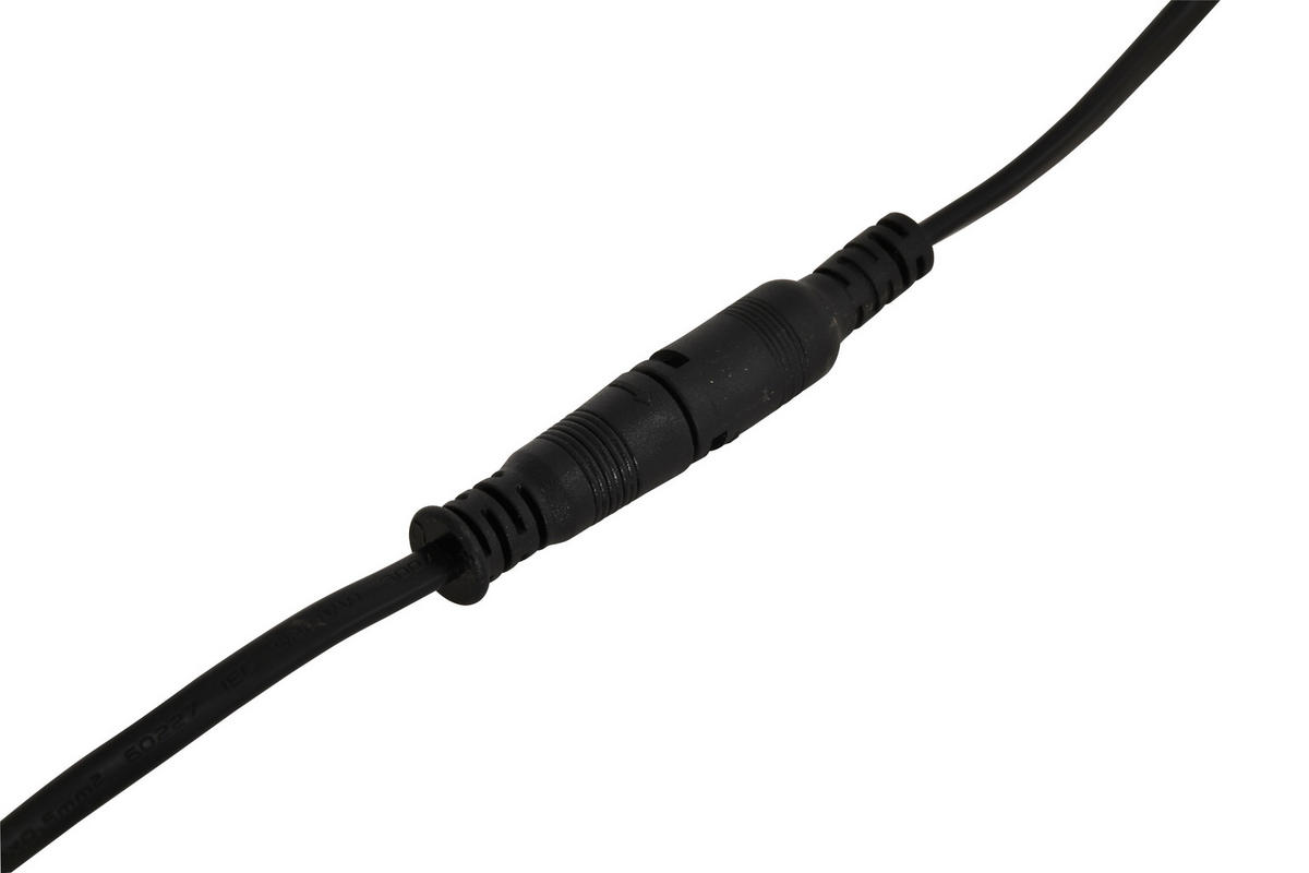 LED-STEHLEUCHTE Biarritz 87,5/162,5/52 cm  - Schwarzchrom, Design, Glas/Kunststoff (87,5/162,5/52cm)