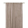FERTIGVORHANG Verdunkelung  - Hellbraun, Basics, Textil (135/320cm) - Svanefors