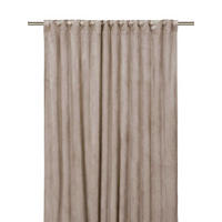 FERTIGVORHANG Verdunkelung  - Hellbraun, Basics, Textil (135/320cm) - Svanefors