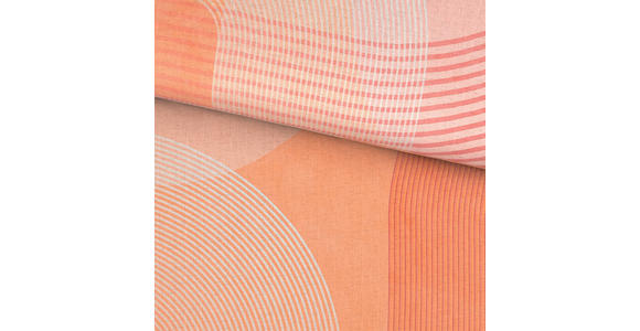 BETTWÄSCHE TANJA Satin 140/200 cm  - Aprikose, Design, Textil (140/200cm) - Novel