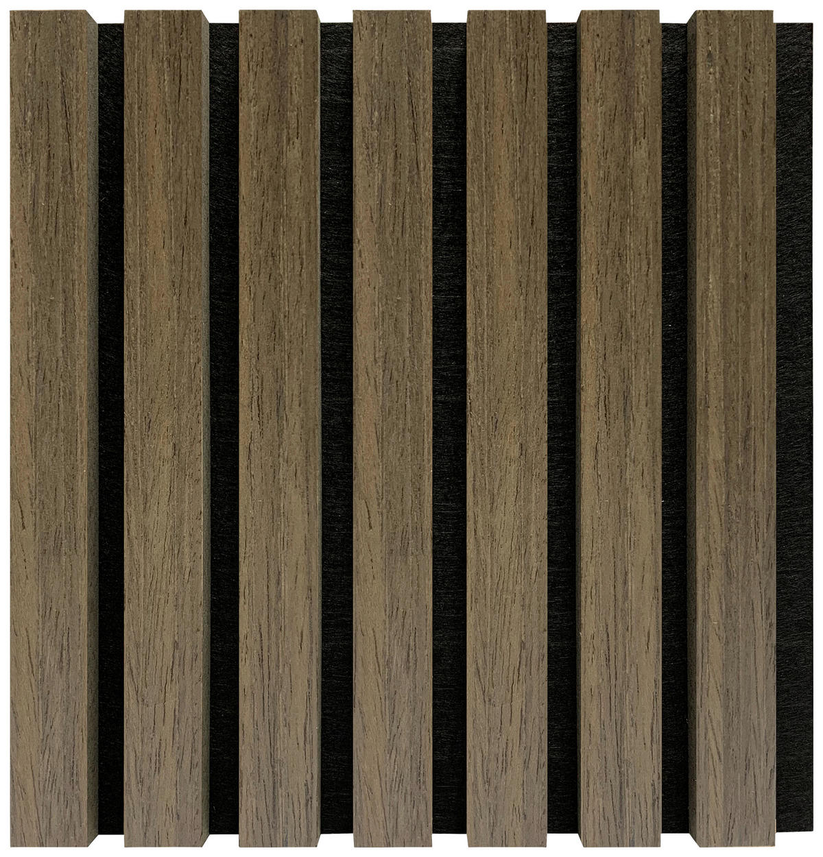 PANNEAU ACOUSTIQUE Echtholz 52/104/2,2 cm 4 Stück  - Eichefarben/Schwarz, Konventionell, Holz/Kunststoff (52/104/2,2cm)