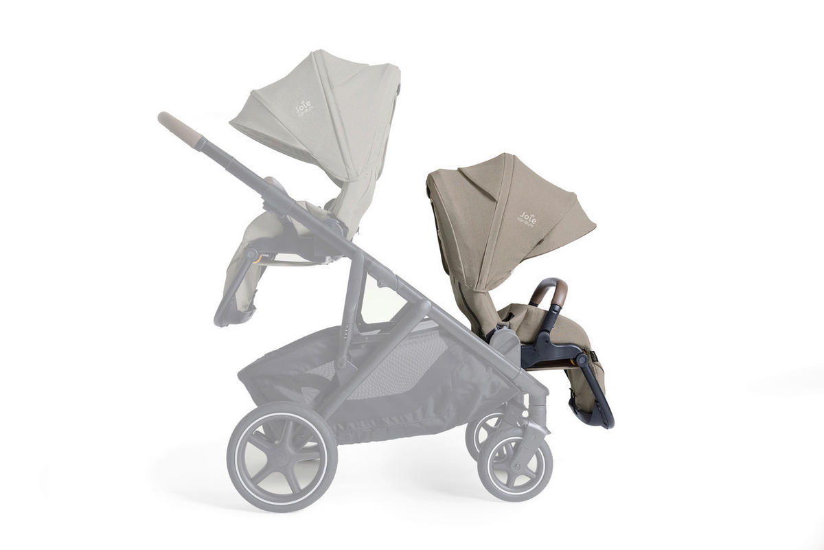 KINDERWAGENSET Versiti Trio Set  - Dunkelgrau/Schwarz, Basics, Textil (65/126/108cm) - JOIE SIGNATURE