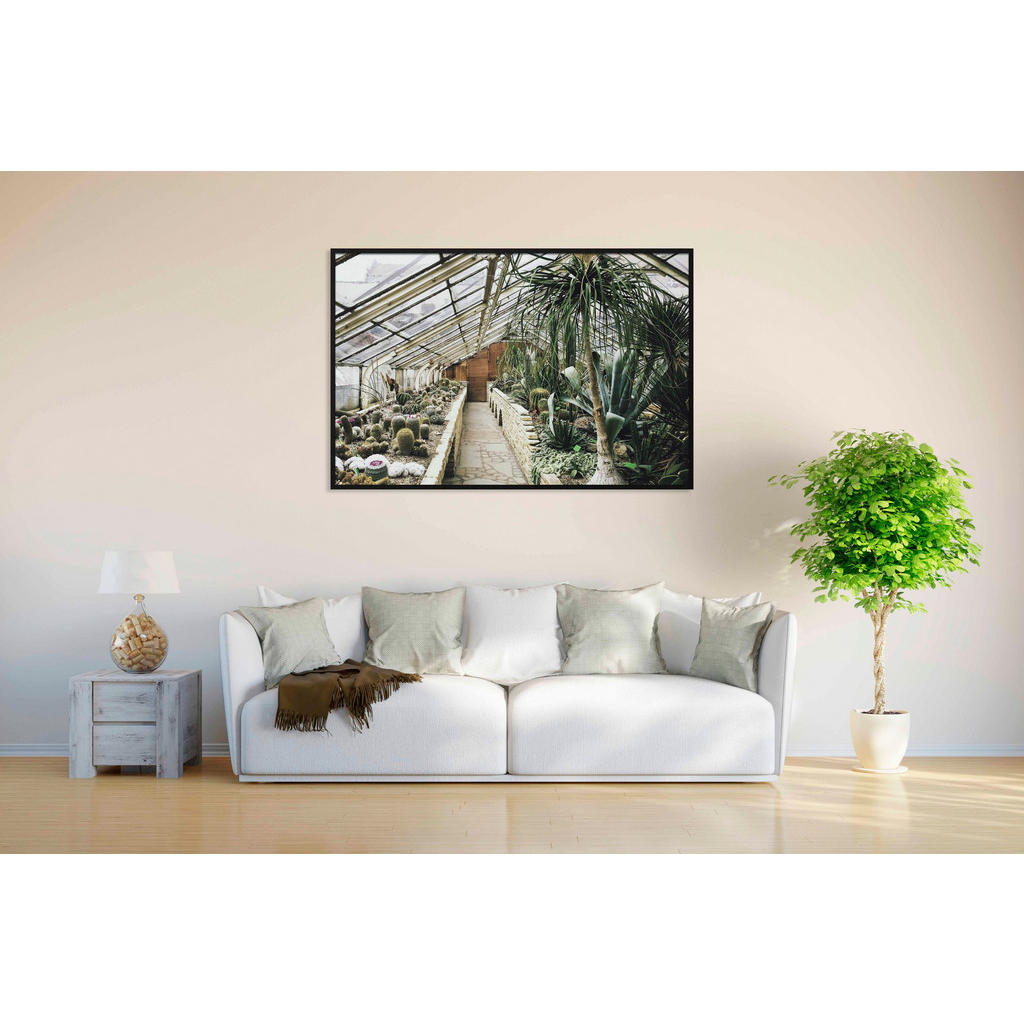 Thumbnail - Xxxl Bild, Grün, Kunststoff, rechteckig, 148x98 cm, Fotografie, einfache und schnelle Anbringung, gerahmt, Bilder und Zu...