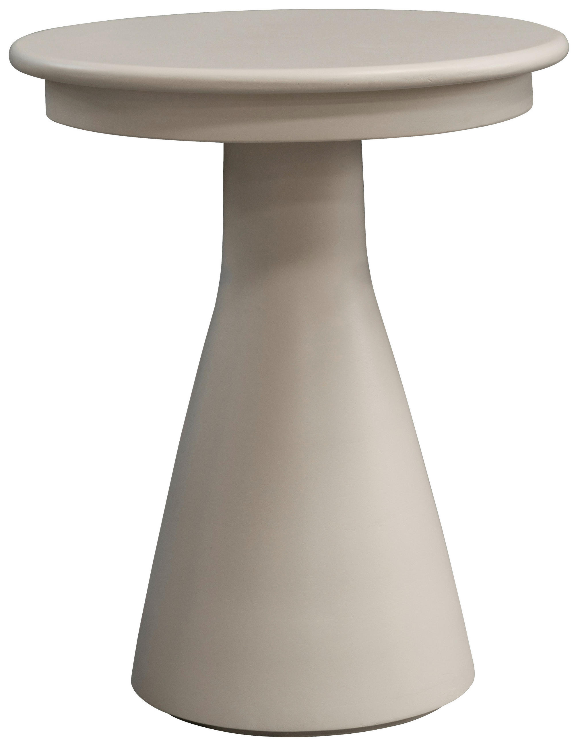 BEISTELLTISCH 40/40/50 cm Mangoholz teilmassiv Kaschmir rund  - Kaschmir, Design, Holz (40/40/50cm) - Carryhome