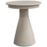 BEISTELLTISCH 40/40/50 cm Mangoholz teilmassiv Kaschmir rund  - Kaschmir, Design, Holz (40/40/50cm) - Carryhome