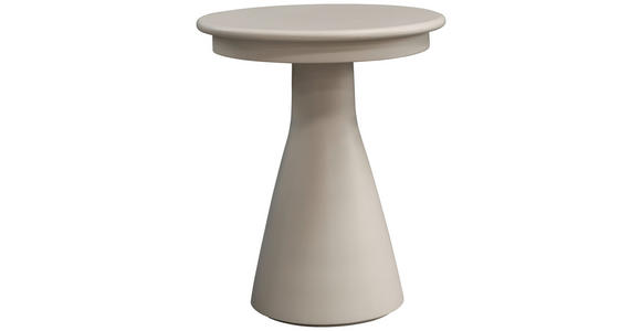 BEISTELLTISCH 40/40/50 cm Mangoholz teilmassiv Kaschmir rund  - Kaschmir, Design, Holz (40/40/50cm) - Carryhome