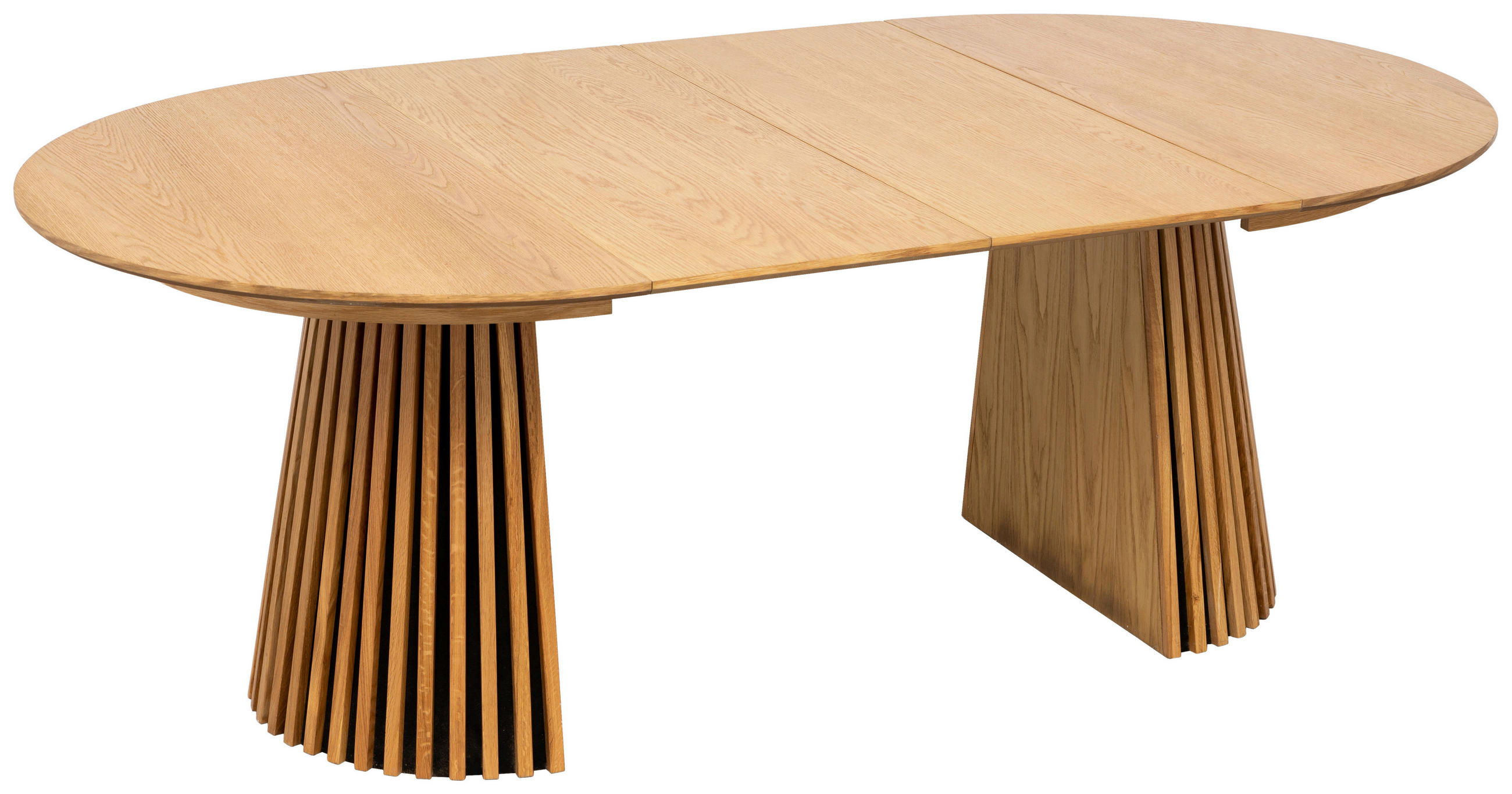 ESSTISCH Eichefarben rund  ausziehbar  - Eichefarben, Design, Holz (120/120/75cm) - Carryhome