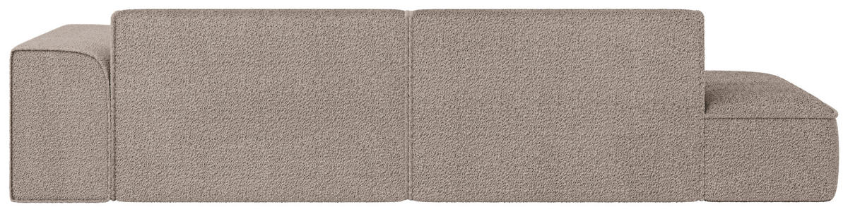 ROHOVÁ SEDAČKA, plast, textil, kompozitní dřevo, šedohnědá - černá/šedohnědá, Konvenční, kompozitní dřevo/textil (294/165cm) - Livetastic