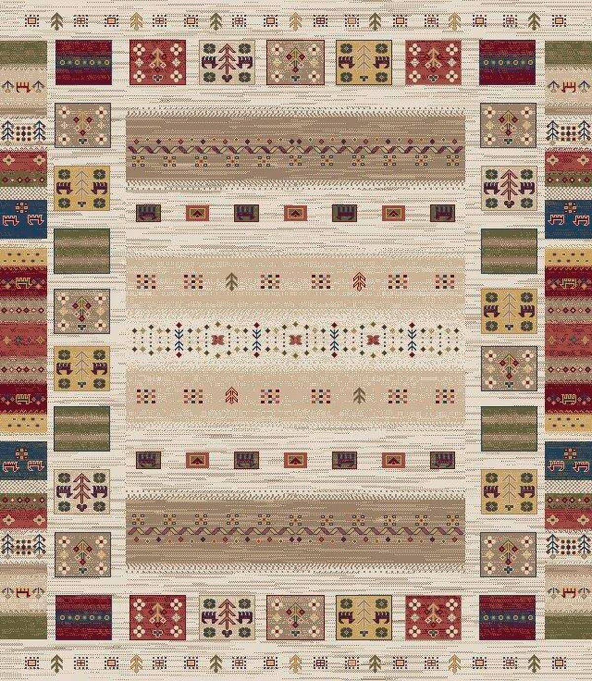 TKANÝ KOBEREC, 80/150 cm, vícebarevná - vícebarevná, Lifestyle, textil (80/150cm) - Novel