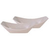 SCHÜSSELSET Streat Food 2-teilig 23,5/13,5 cm  - Creme, Basics, Keramik (23,5/13,5cm) - Creatable