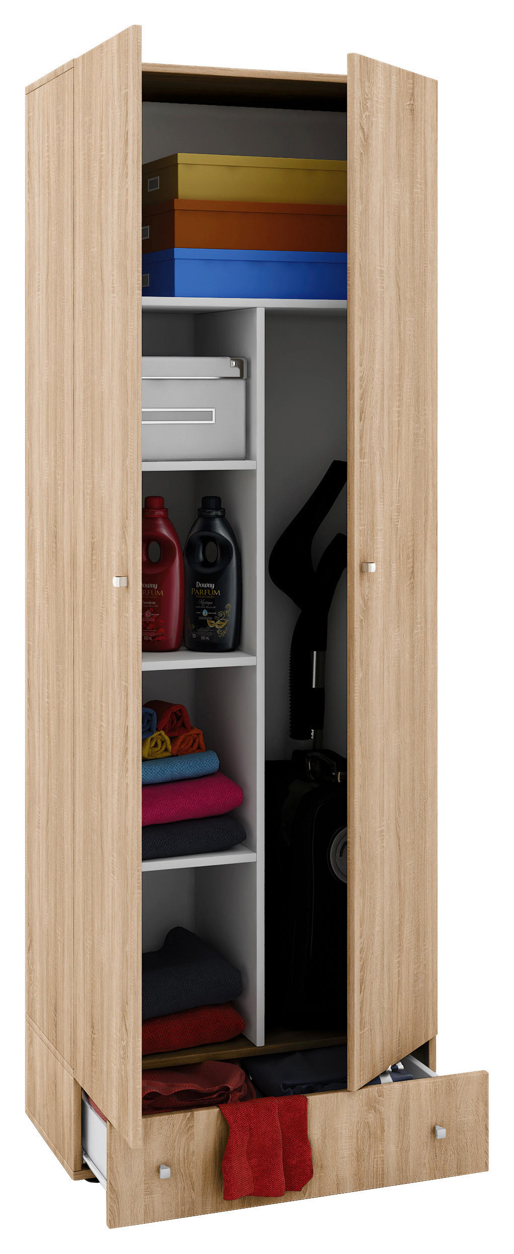 Dulap Multifuncțional, 70/198/39 cm, stejar Sonoma