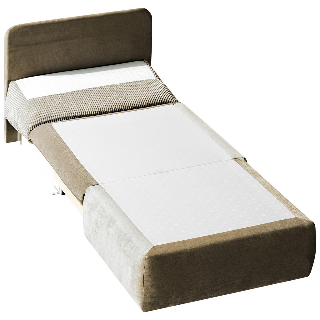 Thumbnail - Novel Schlafsessel Etta, Cappuccino, Textil, 90x89x83 cm, Stoffauswahl, Liegefunktion, Wohnzimmer, Sofas & Couches, Schl...
