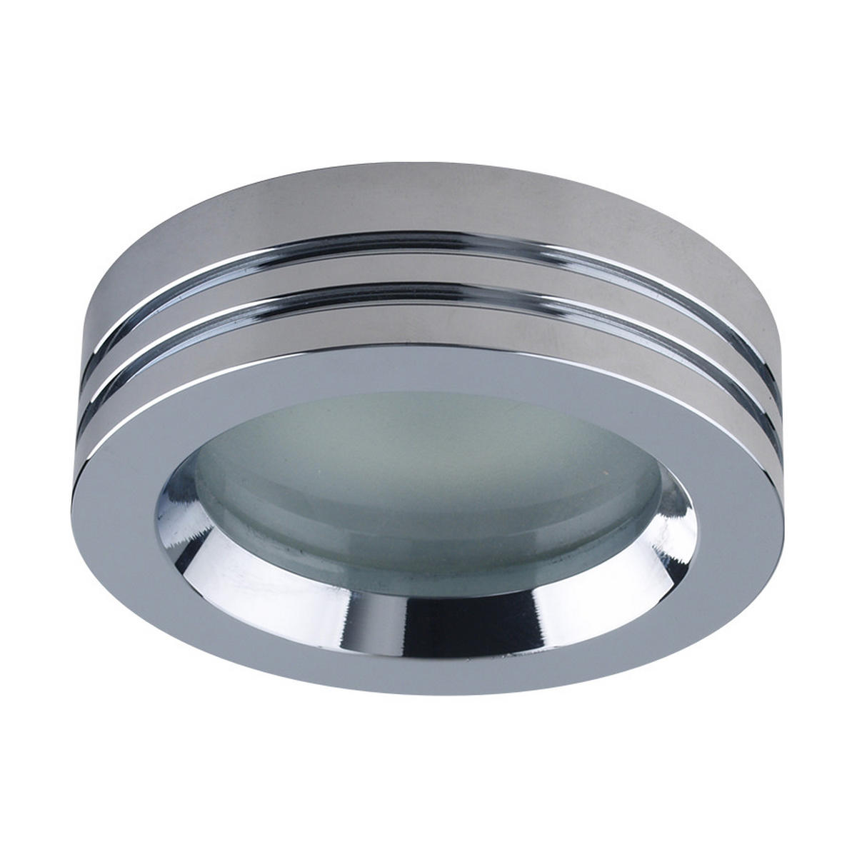 Spot Cu Led    - culoare crom, Basics, sticlă/metal (7,4cm)